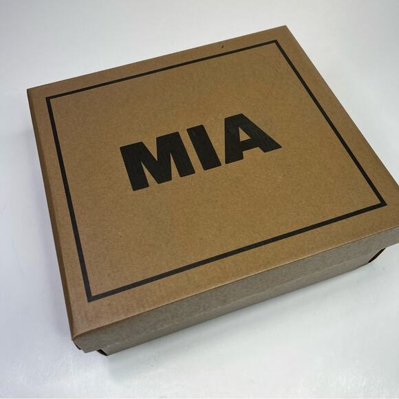 MIA Brittni Espadrille wedges blue white - 7.5 - Picture 11 of 12